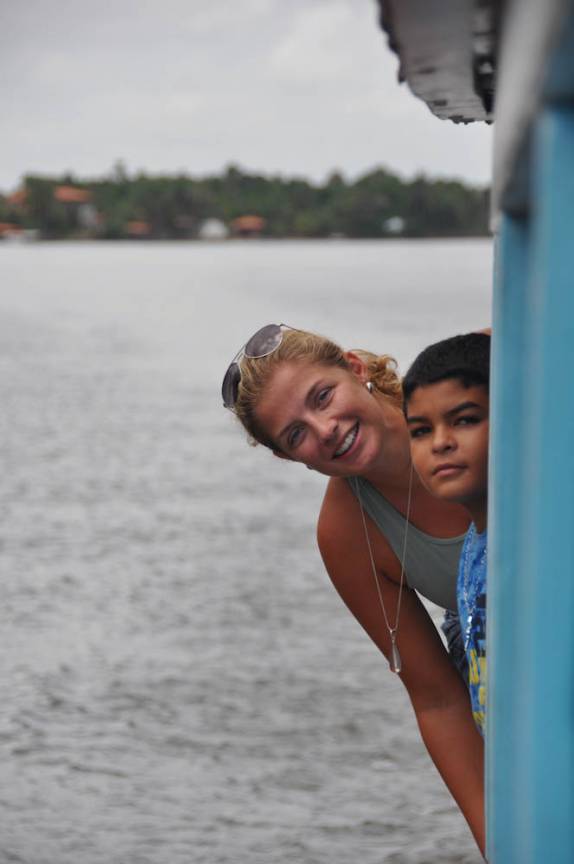 Com o Devanilson, durante viagem pelo Rio Preguiças, entre Barreirinhas e Atins, nos Lençóis Maranhenses (MA)